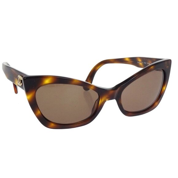 Chanel Sunglasses Eyewear Brown Small Good 01943 91235 186919 main image 7